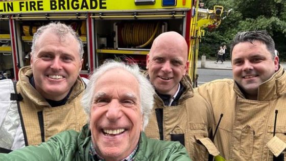 Henry Winkler evacuated from hotel after fire breaks out, calls firemen his ‘favorite human beings’ – MASHAHER