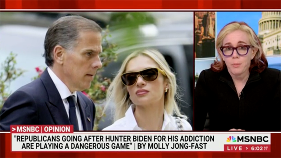 MSNBC analyst defends Hunter Biden in gun case by citing own alcoholism: ‘Addiction is a disease’ – MASHAHER