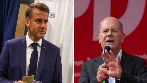 Macron and Scholz hit by mega blows as exit polls point to DISASTER for pro-EU parties – MASHAHER