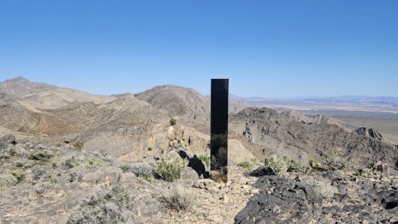 “Mysterious” monolith appears in Nevada desert, police say – MASHAHER