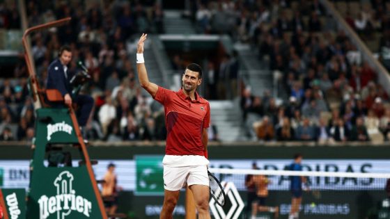 Novak Djokovic withdraws from French Open ahead of quarter-final – MASHAHER