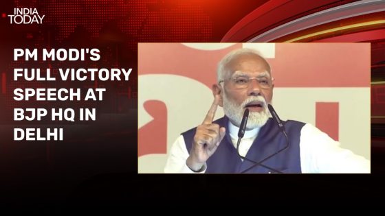 This is a victory for sabka saath, sabka vikas: PM Modi after Lok Sabha results – MASHAHER