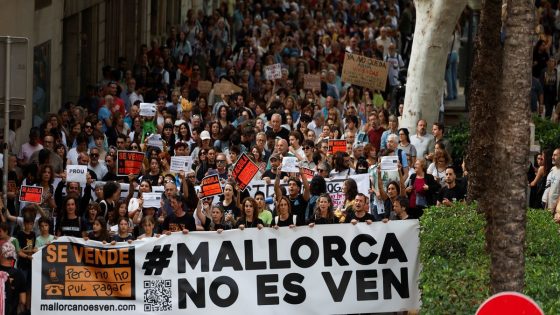 Britons now thinking twice about booking as Majorca anti-tourist protesters warned they should ‘be careful what they wish for’ – MASHAHER