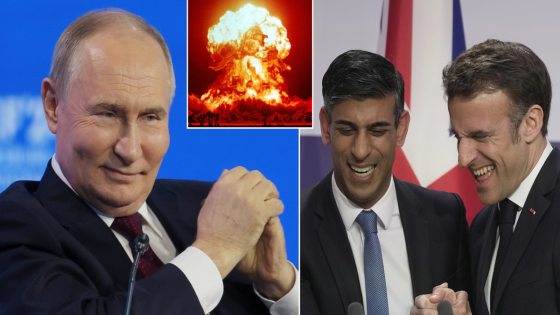 Putin issues chilling threat as he claims Europe ‘defenceless and unprepared for nuclear war’ – MASHAHER