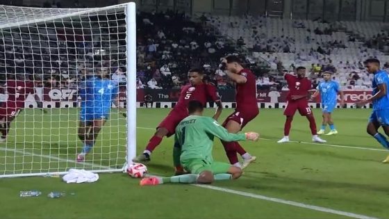 FIFA World Cup 2026 Qualifier: Horrible Refereeing Call Haunts Indian Football Team. Internet Angry – Watch – MASHAHER