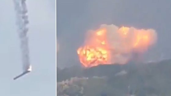 Chinese rocket erupts into ENORMOUS FIREBALL after crashing during engine test – MASHAHER