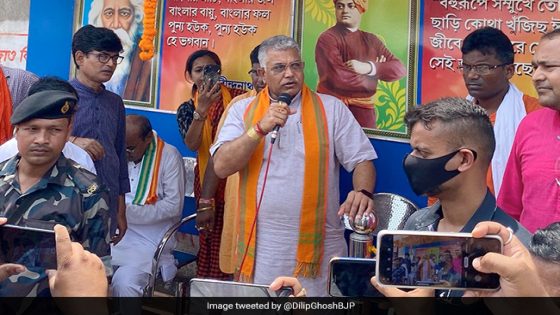 Dilip Ghosh Speaks Out As BJP’s Bengal Setback Prompts Attacks From Within – MASHAHER