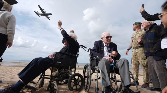 D-Day veterans sail to Normandy but don’t try to call them heroes – they won’t have it | World News – MASHAHER