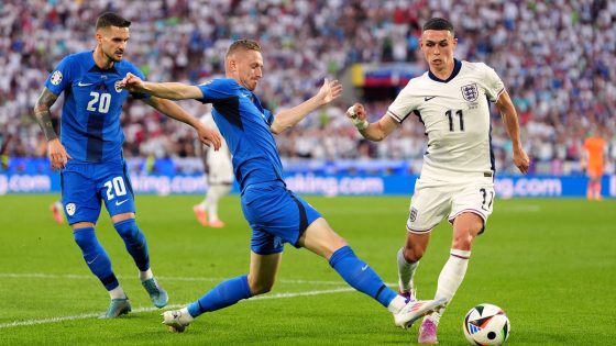 England top group at Euro 2024 after draw against Slovenia | UK News – MASHAHER