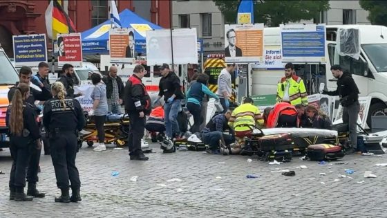 Germany knife attack: Police officer dies of his injuries | World News – MASHAHER