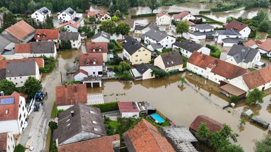 Firefighter dies while trying to rescue people from flooding in Bavaria, Germany | World News – MASHAHER