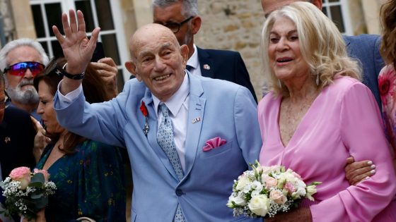 WWII veteran ties the knot with 96-year-old bride near Normandy’s D-Day beaches | UK News – MASHAHER