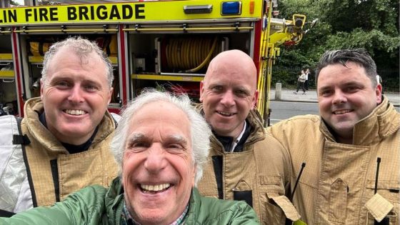 Happy Days star Henry Winkler – aka The Fonz – praises Dublin fire service after blaze at his hotel | Ents & Arts News – MASHAHER