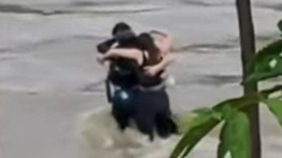 Three friends seen hugging before being swept away by floodwaters in Italy | World News – MASHAHER