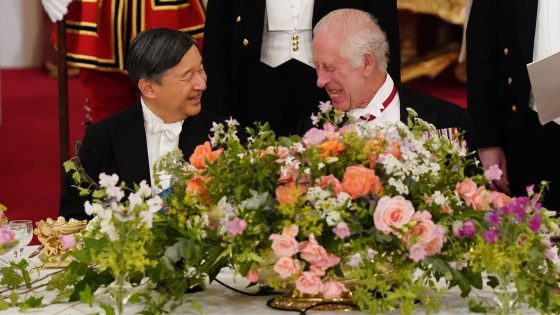 King Charles hosts lavish state banquet for Japan’s Emperor Naruhito at Buckingham Palace | UK News – MASHAHER