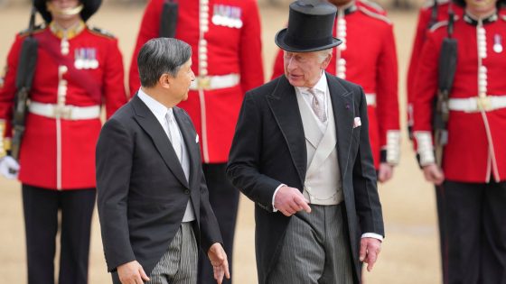 Japanese state visit begins – with empress taking precautions for her allergy | UK News – MASHAHER