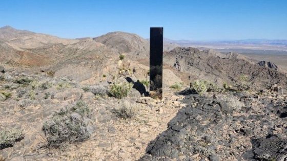 Mysterious monolith discovered in desert near Las Vegas | US News – MASHAHER