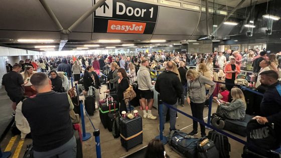 Flights start departing from two Manchester Airport terminals after travel chaos | UK News – MASHAHER