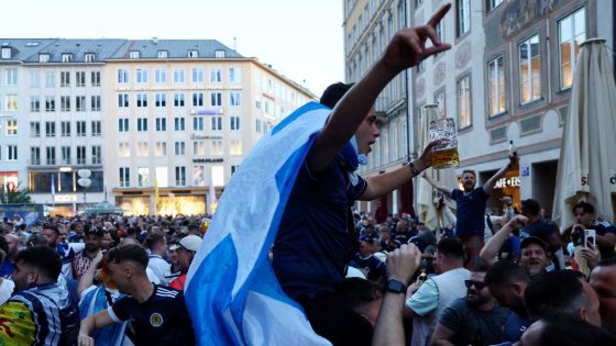 Scots party in Munich ahead of Euro 2024’s opening game against Germany | World News – MASHAHER