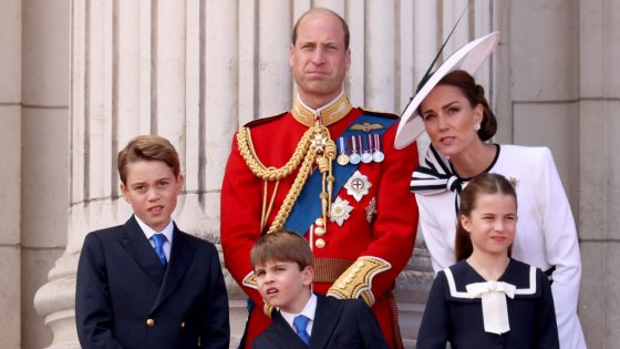 Prince Louis dances to the bagpipes as royal children watch Trooping the Colour | UK News – MASHAHER