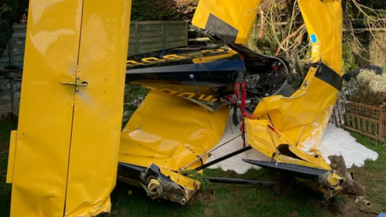 Anglesey: Plane crash-landed in back garden after ‘engine failure’ | UK News – MASHAHER