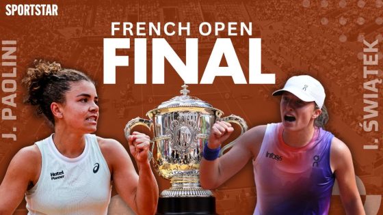 French Open 2024 Live Score, Women’s Final: Defending champion Swiatek takes on Paolini, eyes third straight title – MASHAHER