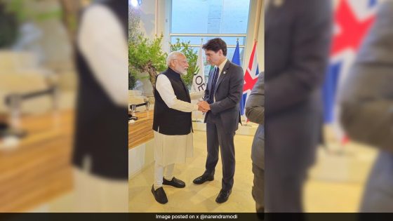 At G7 Summit, PM Modi’s First Face-To-Face Meeting With Trudeau Amid Khalistan Row – MASHAHER