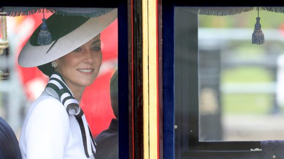 Kate Middleton attends Trooping the Colour in 1st public appearance since cancer diagnosis – MASHAHER