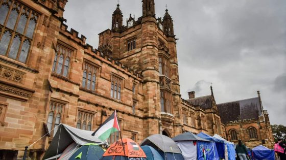 University of Sydney orders pro-Palestinian protesters to leave – MASHAHER