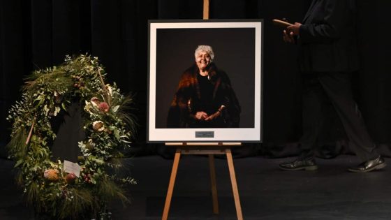 ‘Quintessential Black matriarch’: Aunty Fay Carter remembered at powerful state funeral – MASHAHER