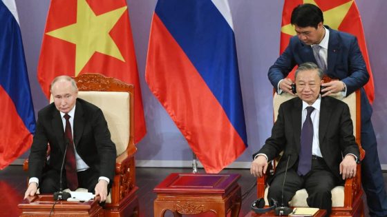 Vladimir Putin signs deals with Vietnam in bid to strengthen ties in Asia – MASHAHER