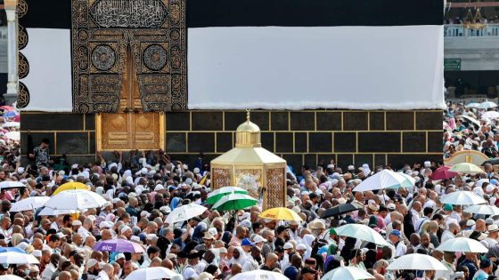 More than 550 people die during hajj pilgrimage amid soaring temperatures – MASHAHER