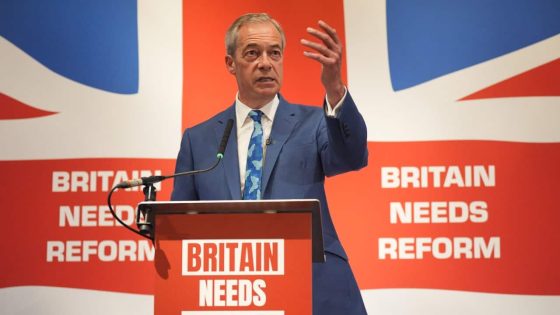 Nigel Farage is back: Brexit champion to stand in UK election – MASHAHER