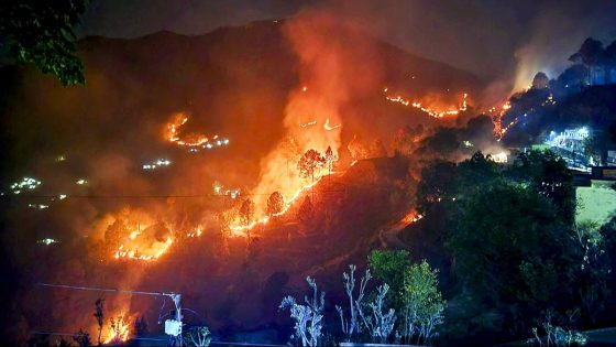 California wildfire forces evacuation, high temperature hampers dousing efforts – MASHAHER