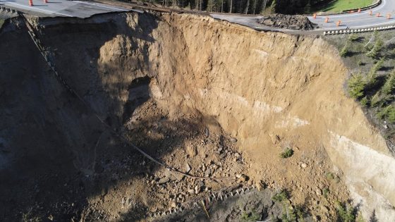 Large chunk of Wyoming’s Teton Pass road collapses; unclear how quickly it can be rebuilt – MASHAHER