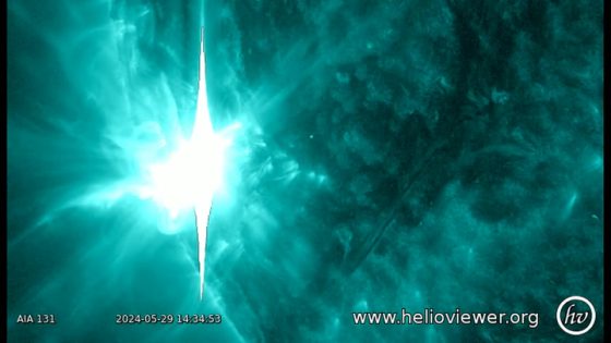 Sunspot AR3697 That Unleased An X1.4-Class Solar Flare – MASHAHER