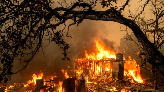 26,000 Evacuate as Wildfire Spreads in Northern California – MASHAHER