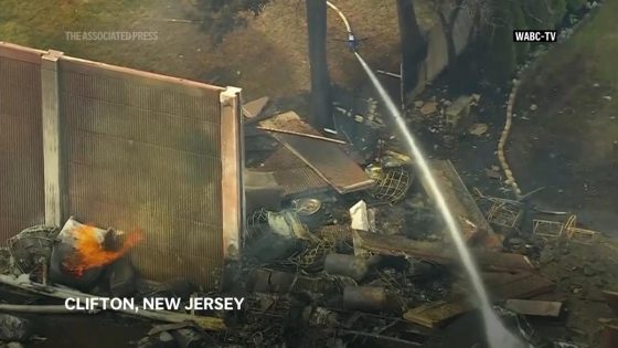 Large truck explosion causes road closures, evacuations in Clifton, New Jersey – MASHAHER