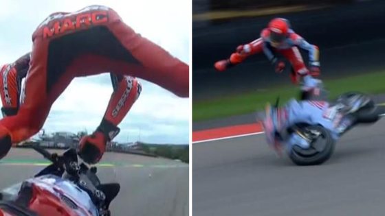 Marc Marquez crash at German Grand Prix, video, injury, will he race? Full practice results, report – MASHAHER