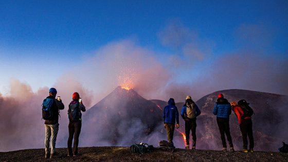 Mount Etna Erupts, Spewing Lava and Clouds of Ash 15,000 Feet Into the Air – MASHAHER