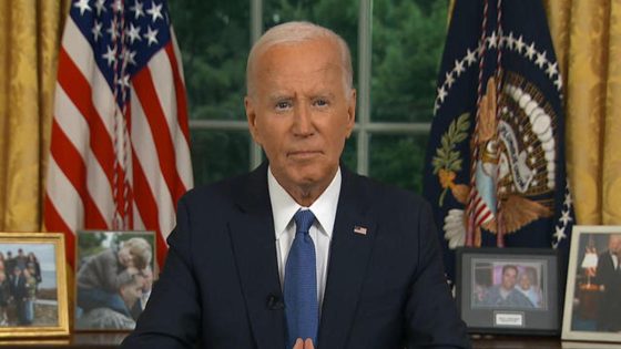 Biden gives first Oval Office address since ending 2024 reelection bid | Special Report – MASHAHER