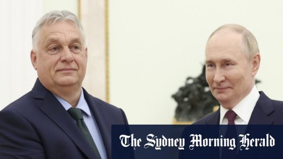 Viktor Orban meets Vladimir Putin for ‘peace mission’, infuriating the EU, worrying Ukraine – MASHAHER