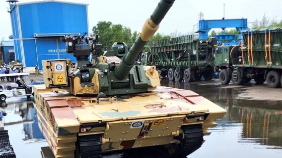 India unveils light tank designed for operations near the China border – MASHAHER