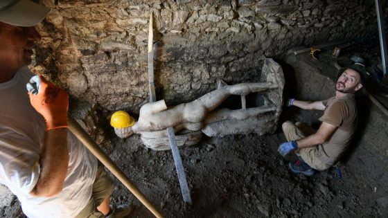 Archaeologists Find Marble Statue in Ancient Sewer in Bulgaria – MASHAHER