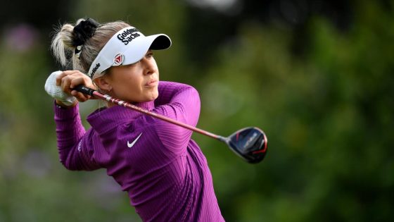 Nelly Korda starts hot but settles well back of leaders on Day 1 of Amundi Evian Championship – MASHAHER