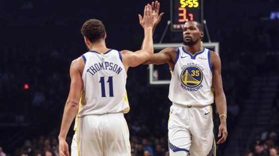 KD shares heartfelt response to Klay’s goodbye post – MASHAHER