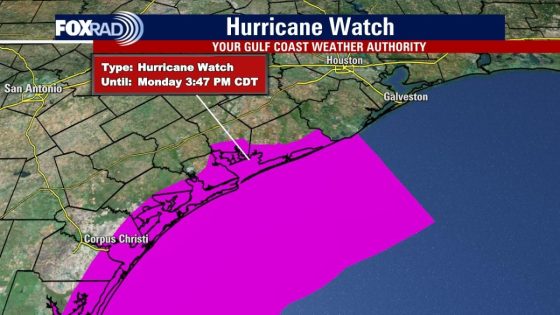 Hurricane Watch issued for Texas Coast on Friday – MASHAHER