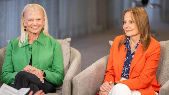 GM CEO Mary Barra, IBM’s Ginni Rometty learned to be women leadersÂ  – MASHAHER