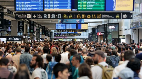 French rail network hit by arson, canceling trains on eve of Olympics – MASHAHER