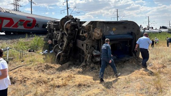 Up to 100 feared injured after passenger train derails in Russia – MASHAHER